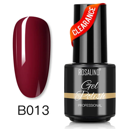 ROSALIND Gel Nail Polish UV Base Top Coat Soff Off Stamping Polish All For Art Manicure Semi Permanant Gel Nail Fast Shipping