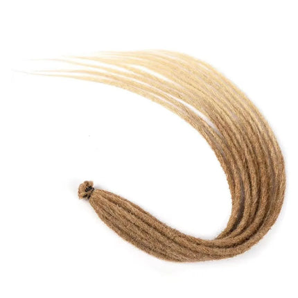 24 Inch Handmade Crochet Synthetic Fiber Hair Extensions, Soft Dreadlock Style, African Hip Hop Look, Suitable for Daily Wear.