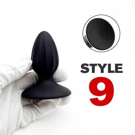 Silicone Base of Suction Cup Anal Plug Big Butt Plug Anal Erotic Sex Toys Pleasure Anal Stimulation Beads Adult Erotic Sex Toy