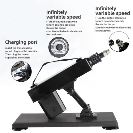 Sex Love Machine Adult Toy Automatic Thrusting Device for Men and Women Masturbation Adjustable Vaginal Anal Massage Pumping Gun