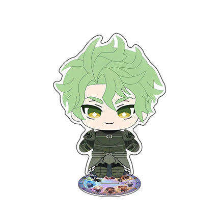 Anime Twisted Wonderland New style Cute Cartoon Malleus Draconia 10CM Acrylic Stand Keychain Cosplay Desk Decor Collect Gifts