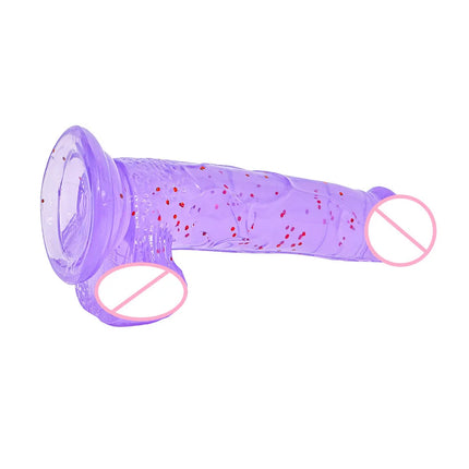 Transparent Realistic Dildo Penis Suction Cup Dildo Realistic Sex Toys for Lesbian Women Female Masturbator Big Dick Fake Dick