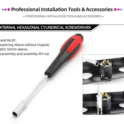 Multi-channel Al alloy Cable Blank Cable Box 16/24/32 Channels for Stage Mobile Audio XLR Male Female Audio Signal Cablebox hole