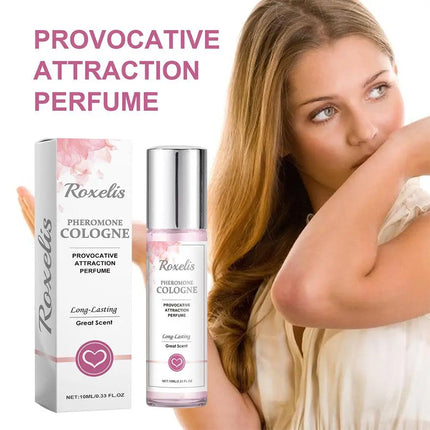 10ml Original Female Pheromone Long Lasting Ball Bearing Portable Perfume Enhances Fresh Fragrance Charm Cologne Man Women
