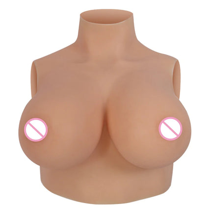 Eyung Huge Fake Breast Forms Fake Boobs Realistic Silicone for Crossdressers Drag Queen Shemale Crossdressing Breastplates Boobs