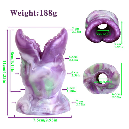 GEEBA Lifelike Zebra Fake Pussy Stroker For Men Fantasy Animal Male Masturbator Dual Hole Ohahole Realistic Vagine Adult Sex Toy