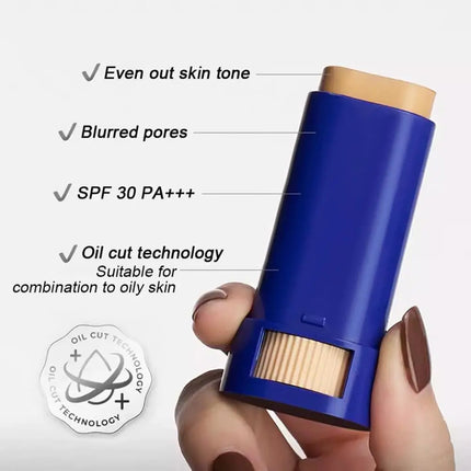 PAGEVINE Waterproof Foundation Stick Concealer Stick 6g Long-Lasting Concealer Waterproof Suitable for All Kinds of Daily Makeup