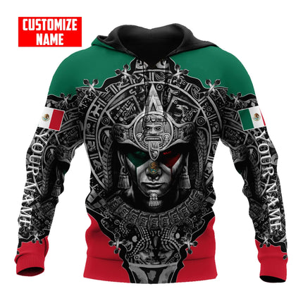 Mexico National Flag Print Hoodies For Men Fashion 3D Eagle Pattern New in Sweatshirts Hip Hop Harajuku Oversized Pullover Tops