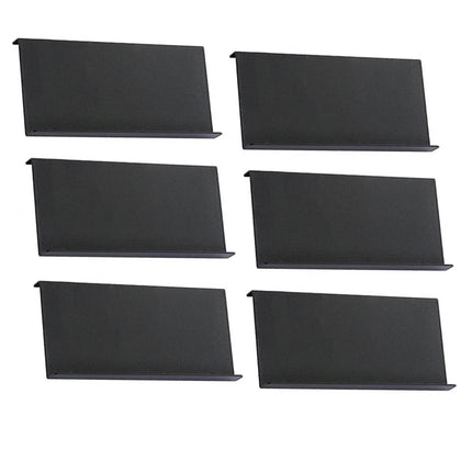 6pcs Expandable Spice Drawer Organizer ,Durable Plastic Cabinet & Shelf Storage Rack for Kitchen, Workspace, Pantry