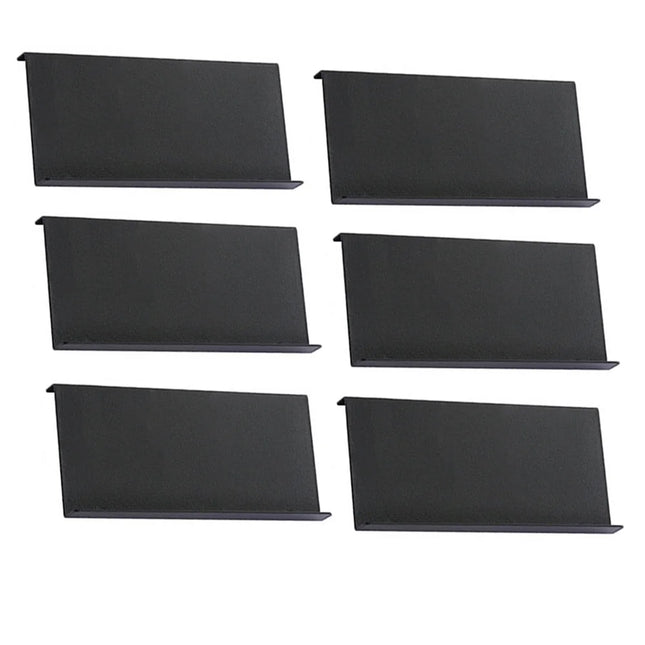 6pcs Expandable Spice Drawer Organizer ,Durable Plastic Cabinet & Shelf Storage Rack for Kitchen, Workspace, Pantry