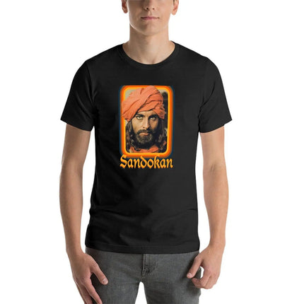 Sandokan TV Shows T-Shirt Blouse Tops Short Sleeve Tee Plus Size Tops Anime Shirts Men