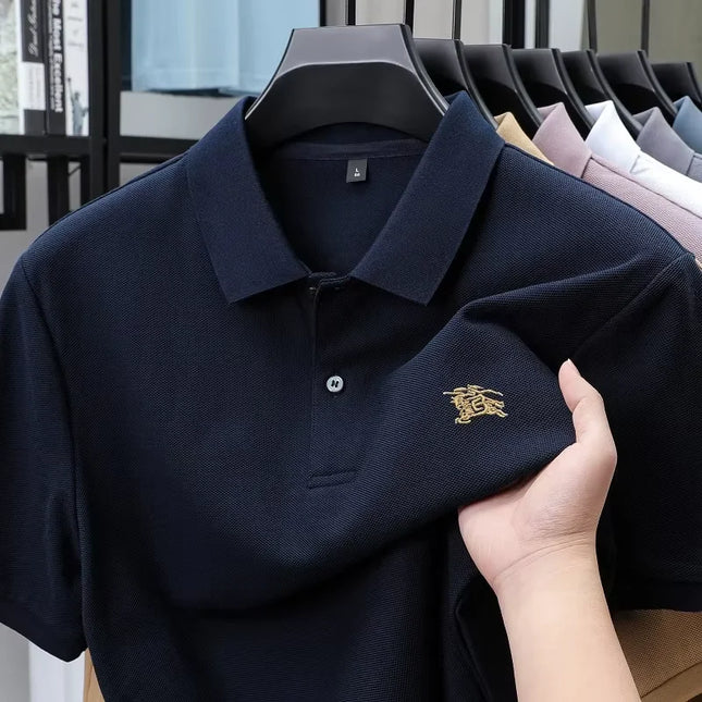 100% cotton short sleeve polo shirt summer high-end fashion designer brand warhorse embroidered T-shirt casual Paul men's wear