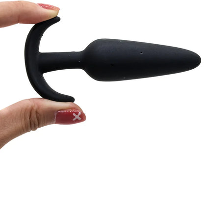 S/M/L 3 Sizes Anal Plug Soft Silicone T-Shaped Anal Plug Butt Plug Adult Sex Toys for Men Women Gay Prostate Massager Dildo