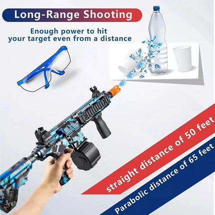 M416 electric pellet ball graffiti air rifle weapon paintball toy gun pneumatic shooting gun adult children's toy