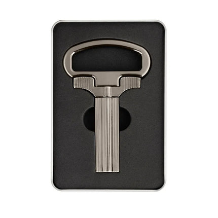 JUSTINLAU 2-in-1 Wine Bottle Opener Stainless Steel Open The Wine Cork Household Wine Stopper Clamp Steel Needle Bottle Opener