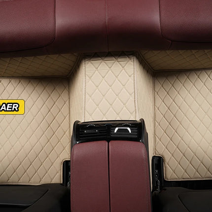 Custom Car Floor Mats For VW Polo Polo-Plus Polo-GTI Auto Carpets Foot Coche Accessorie