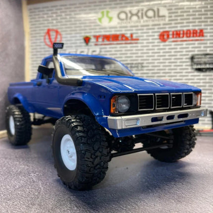 WPL C24 Full Scale Upgrade  1:16 RC CAR Kid 4WD Radio Control Off-Road Car C24-1 Rock Crawler Electric Buggy Moving Car Toy Gift