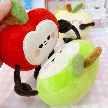 Anime Game Doll Anime Love and Deepspace Caleb Cosplay Apple Pendant Schoolbag Key Chain Anime Peripheral Doll Collect Gift