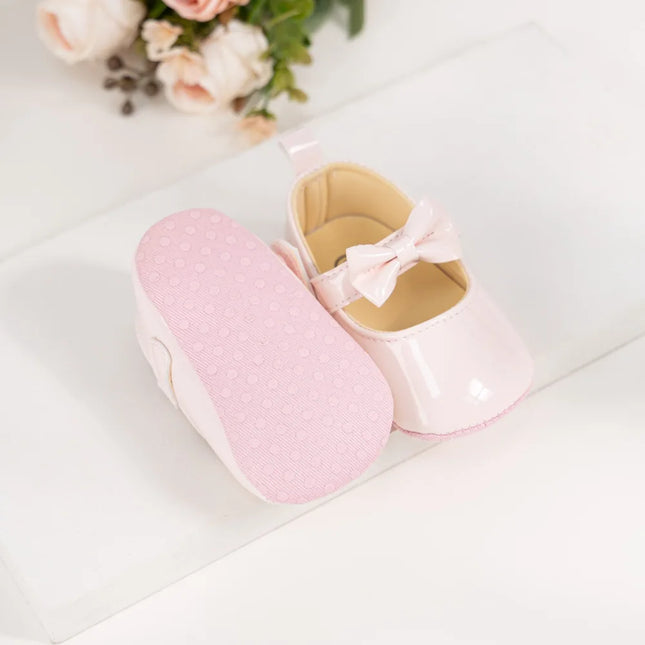 Spring and Autumn Fashion Baby Shoes Bow Soft Bottom Anti slip Sneaker Baby Versatile Princess Shoes