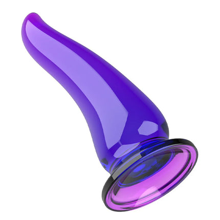Curved Butt Plug Set, Pink Anal Plug for Beginners, Soft & Smooth Training Toy, Available in 3 Sizes