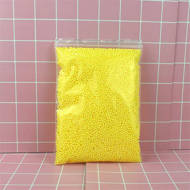 1pack Polystyrene Styrofoam Balls Bottle DIY Snow Mud Particles Accessories Slime Balls Small Tiny Foam Beads For Foam Filler