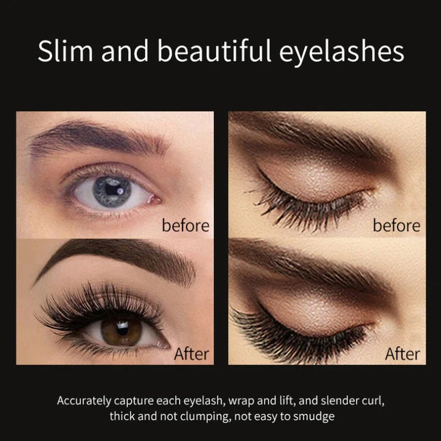 4D Mascara Makeup Lengthening Eyelash Extension Women Waterproof Fast Dry Long-wearing Lasting Mascara Big Eye Cosmetic