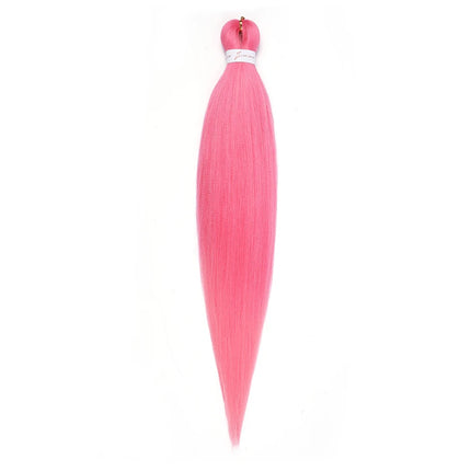 Pre-stretched Synthetic Braiding Hair Ombre Professional Easy  Hot Water Setting Soft  Crochet Braid Hair  Extensions
