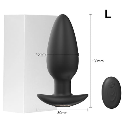 Wireless Remote Control Vibrating Anal Butt Plug Prostate Massager Sex Toys For Women Men Gay Clitoris Stimulator Vibrator