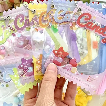 1PC Candy Bar Bag Badge Storage Case Pendant Protective Shell Card Doll Bag Pendant Keychain﻿