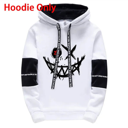 Men's Set/Hoodie/Pants 2026 Autumn Daily Casual Fashion Hooded Sweatshirt and Jogger Pants Urban Trendy Hoodie Sportswear Outfit