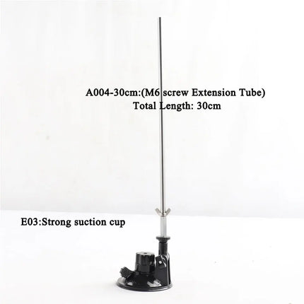 FREDORCH New Powerful Suction Cup For Sucking Smooth Ground Connector use for M6/3XLR/VAC-U-LOCK Telescopic Linear Device Attach