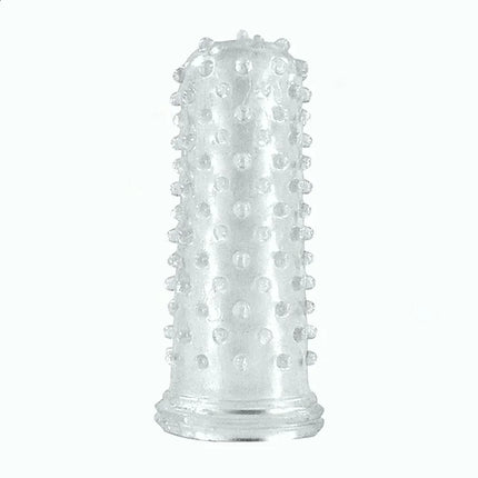 Reusable Condoms Silicone Finger Sleeve Vagina G Spot Clit Stimulate Masturbation Finger Sleeve Orgasm Sex Toys For Women Men