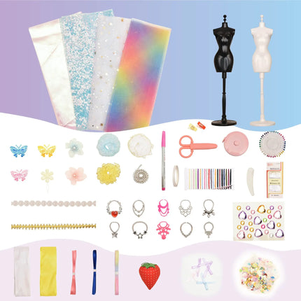 DIY Doll Clothes Craft Kit - Creative Gift for Kids, Handmade Art & Home Decoration