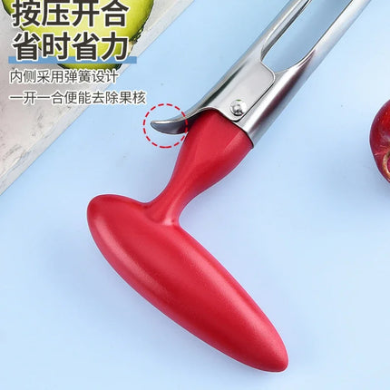 Premium Apple Corer Stainless Steel Apple Pears Core Remover Tool Fruit Cutter Seeder Slicer Knife Kitchen Vegetable Tools