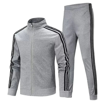 Men's Sportswear Set - Casual Running Tracksuit / Ensemble Sport Homme - Survêtement Course Décontracté