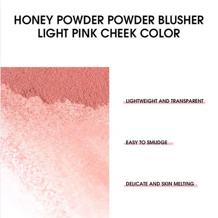 AimAnpu Monochrome Honey Powder Blusher High Gloss Natural Brightening Rouge Setting Cream