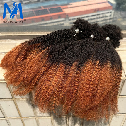Afro Kinkys Bulk Human Hair for Braiding Soft 4C Afro Kinky Curly Human Hair for Locs Dreadlocks Extensions Human Braiding Hair