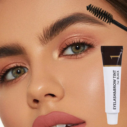 Fast Eyebrow Tint Kit Brown 2 in 1 Eyebrow Gel Lash Lift and Tint Kit Professional Semi-Permanent Waterproof Eyebrow Brow Kit