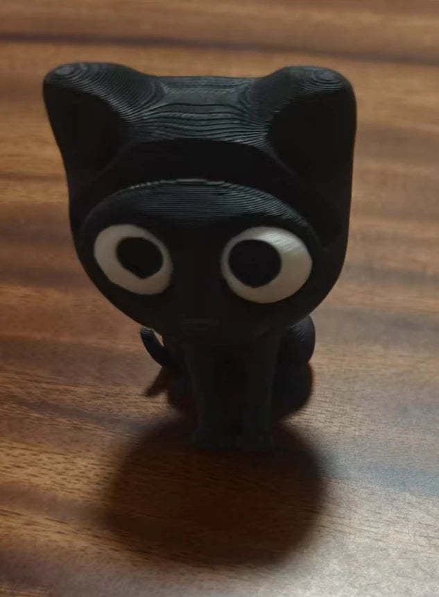 3D Printed Cat Design Glasses Holder Cute Desktop Eyeglass Stand Storage Organizer Home Office Decor Holiday Gift