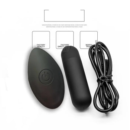 USB Charge Remote Control Mini Powerful Bullet Vibrator Clitoris Stimulator Vaginal Adult Sex Toys for Women Masturbator Shop