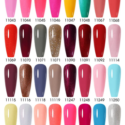 NAILCO 15ml Red Color Series Gel Varnish Coffee Gel Nail Polish Maximalism Reddish Gellak Design Brown Lacquer Nail Art Manicure