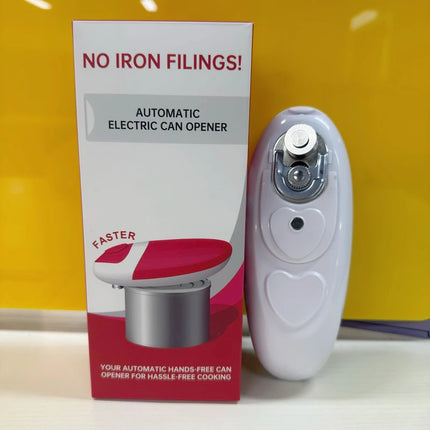 Electric Can Opener Battery-Powered Can Openers Automatic Jar Bottle Machine Portable Kitchen Opening Tools One Touch Can Opener