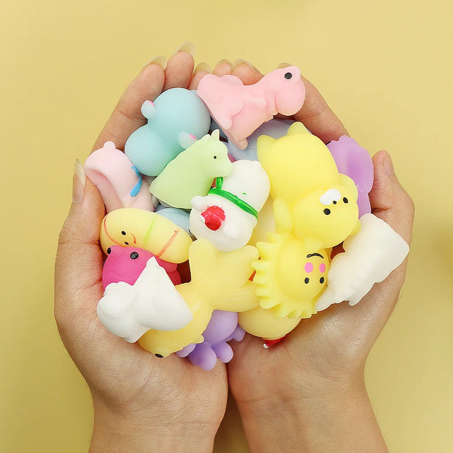 Squishy Fidget Sensory Toys for Children with Autism and Anxiety, Sensory Reliever Shrink Tube Toys for Adults, Push Squeeze Pea Toys
