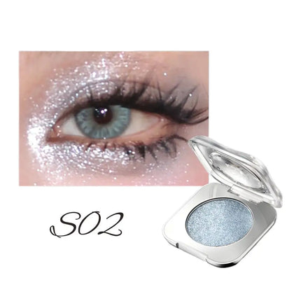 Colorkey Shimmer Pearl Glitter Monochrome Eyeshadow Brighten Crystal Highlight Waterproof Long-Lasting Face Makeup For Dinner
