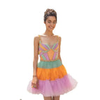 picture color skirt / XXL
