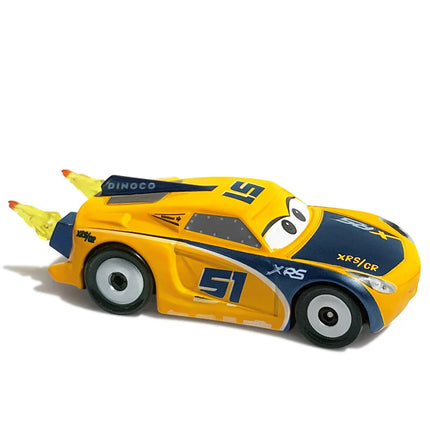 Disney Pixar Cars 3rd Generation XRS Series Racing Flame Tail Cruz Ramirez Jackson Storm 1:55 Metal Die Casting Children's Toys