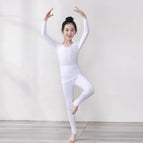 Footed Tights white / M 110-125cm