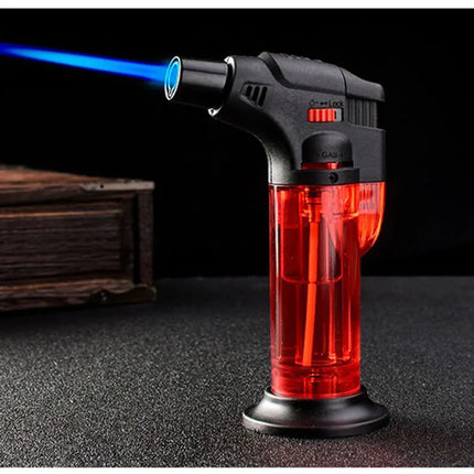 Butane Refillable Jet Flame Torch Lighter Windproof Torch for Candle Fireplace Camping Grill BBQ Lighters