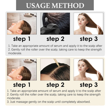He Shou Wu Ginseng Hair Essence Improves Follicle Health Strengthens Hair Roots Nourishing Hair Care Essence Set