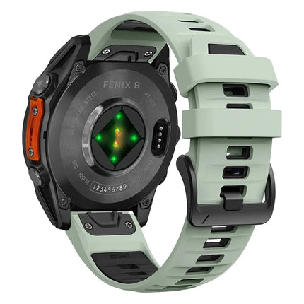 For Garmin Fenix 8 43mm 47mm 51mm Sports Original Silicone Wristband for Garmin Epix/Quatix7/Fenix 7X 6X 7S Pro/Descent Mk3 Band